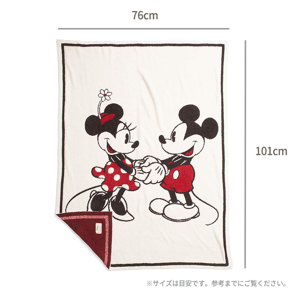 Foto 4 pulgar | Manta Para Bebé Barefoot Dreams Cozychic  Classic Disney Mickey & Minnie Mouse - Venta Internacional.