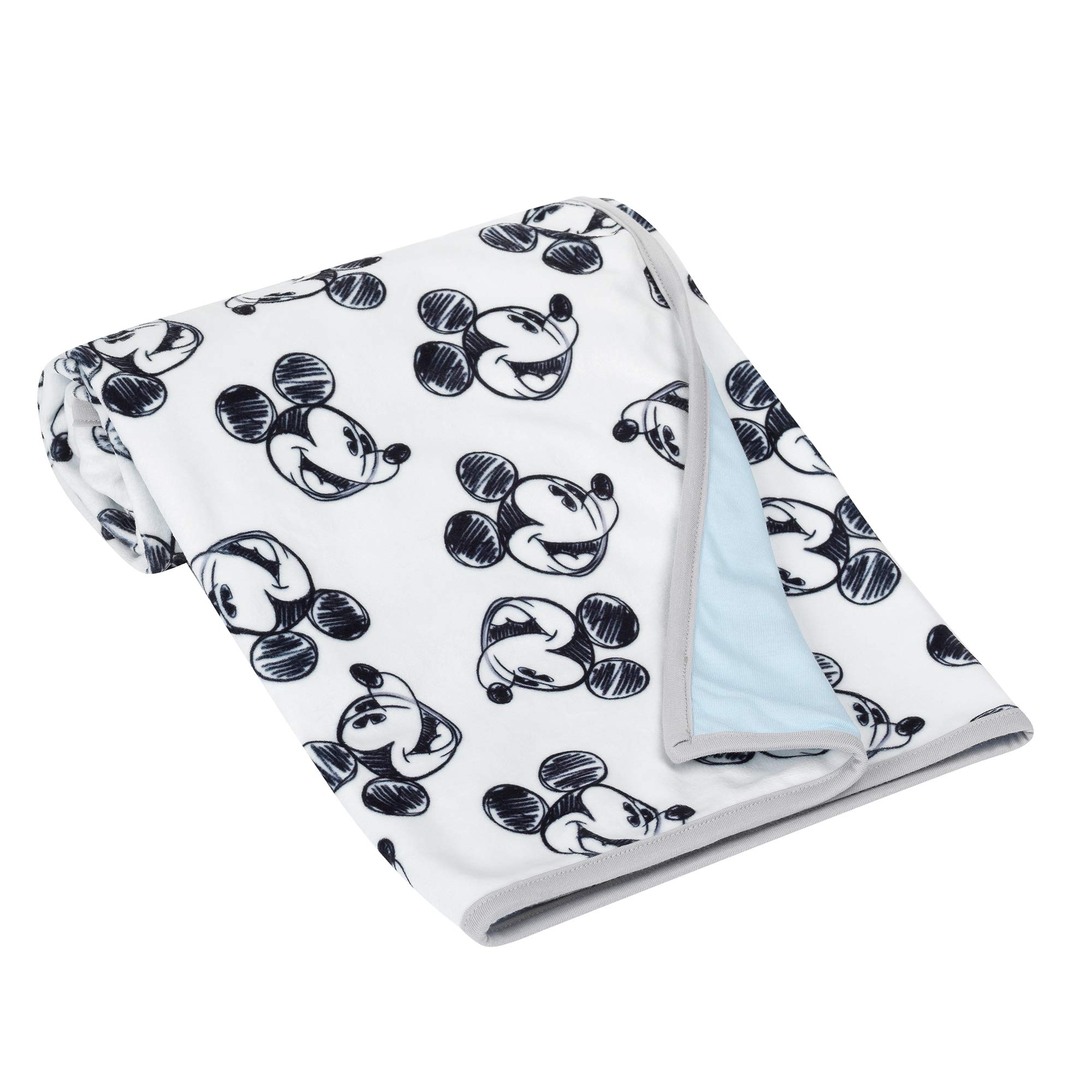 Foto 1 | Manta Para Bebé Lambs & Ivy Disney Mickey Mouse Azul/blanco - Venta Internacional.