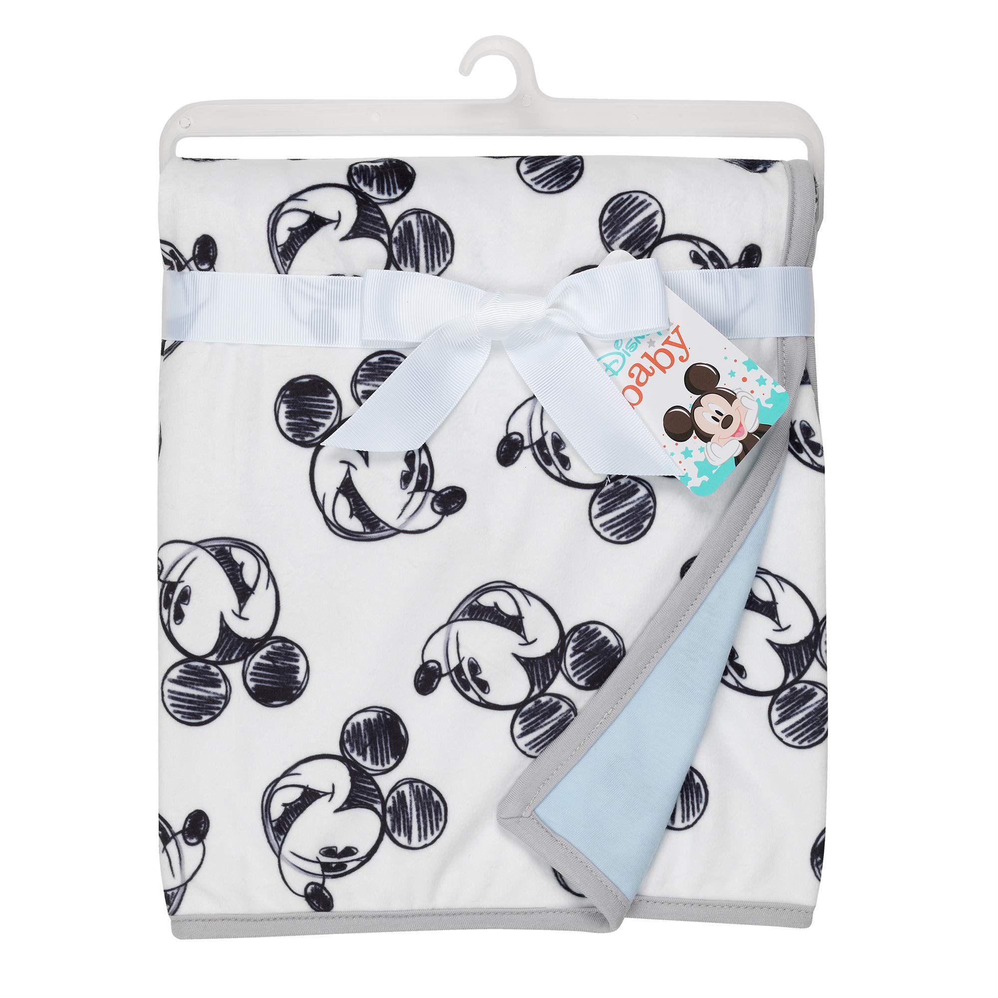 Foto 6 pulgar | Manta Para Bebé Lambs & Ivy Disney Mickey Mouse Azul/blanco - Venta Internacional.