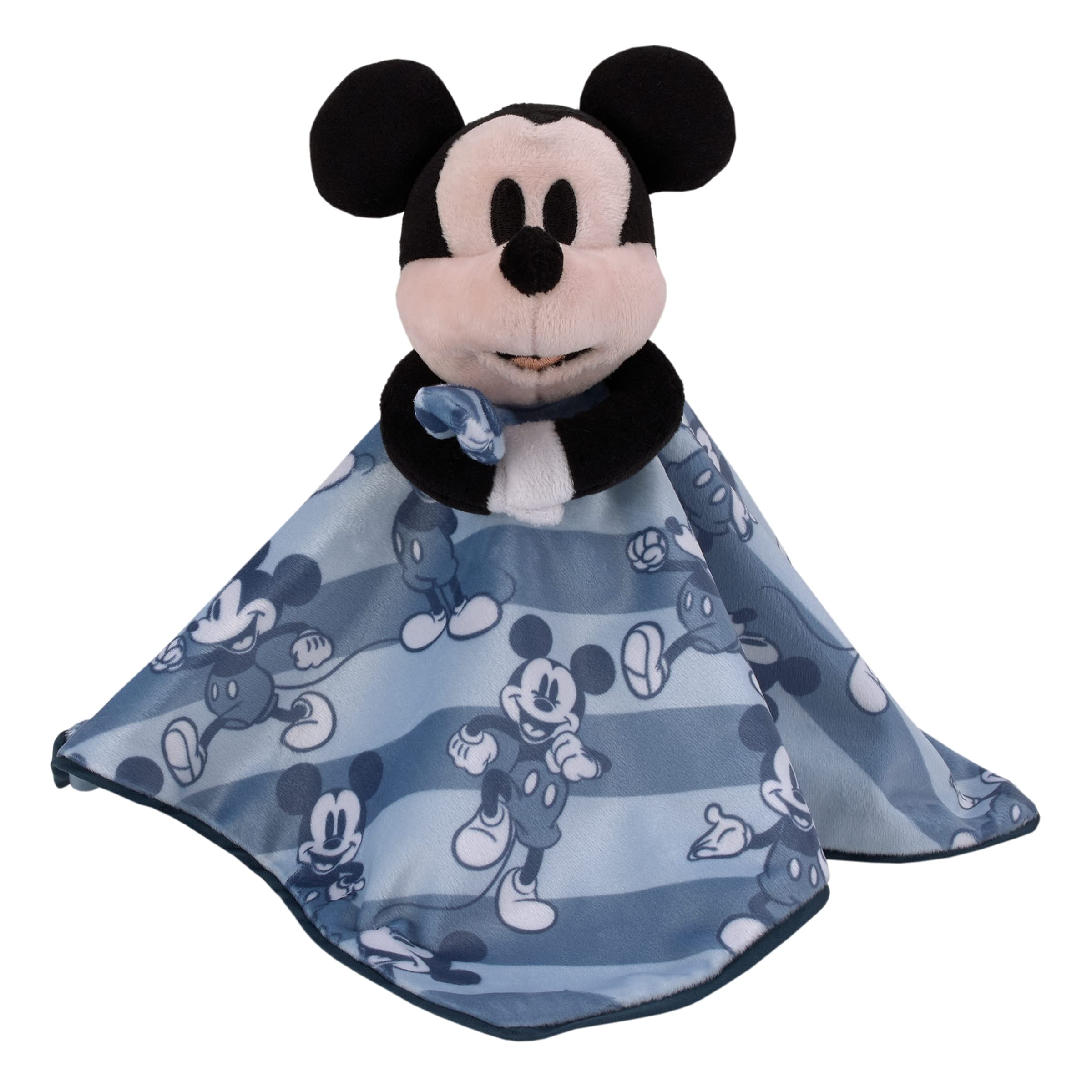 Foto 3 pulgar | Set De Mantas Disney Mickey Mouse Con Rayas Azules Y Azul Marino Para Bebé - Venta Internacional.