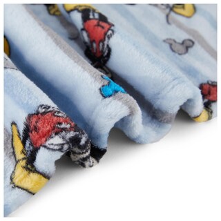 Foto 5 | Manta De Franela Para Bebé Disney Con Forro Polar Mickey Minnie Pooh Dumbo - Venta Internacional.