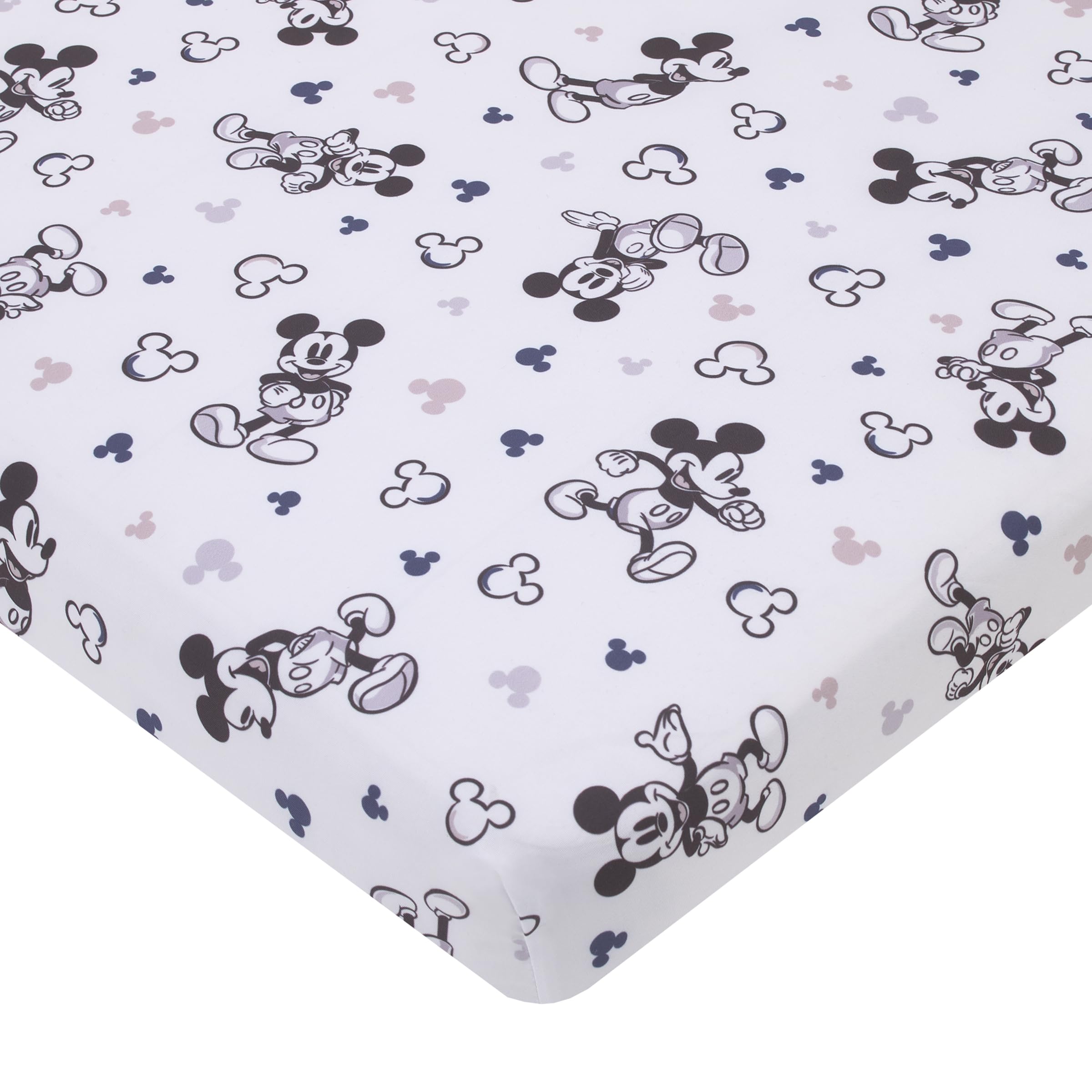 Sábana Para Cuna Nojo Disney Mickey Mouse, Supersuave, Minicuna - Venta Internacional.