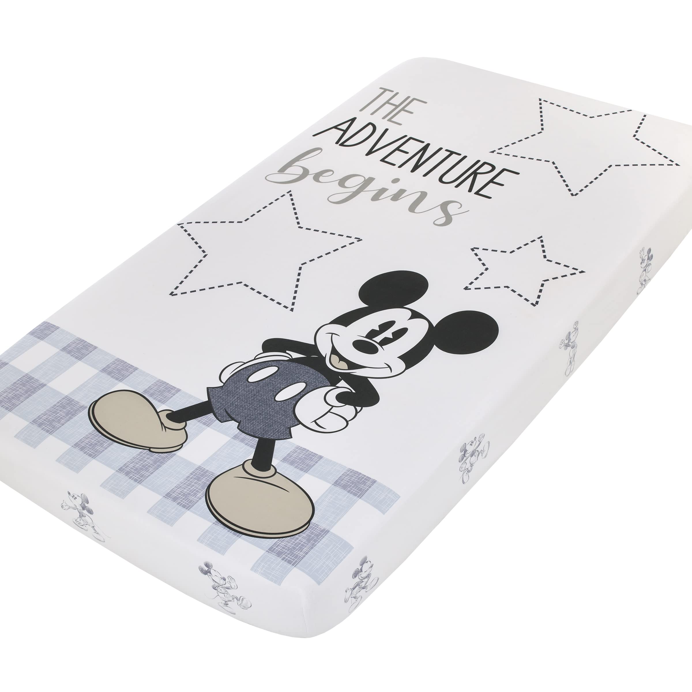 Foto 1 | Sábana Para Cuna Nojo Disney Mickey Mouse Call Me Mickey Cotton - Venta Internacional.