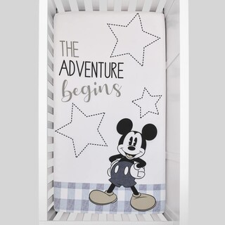 Foto 2 | Sábana Para Cuna Nojo Disney Mickey Mouse Call Me Mickey Cotton - Venta Internacional.