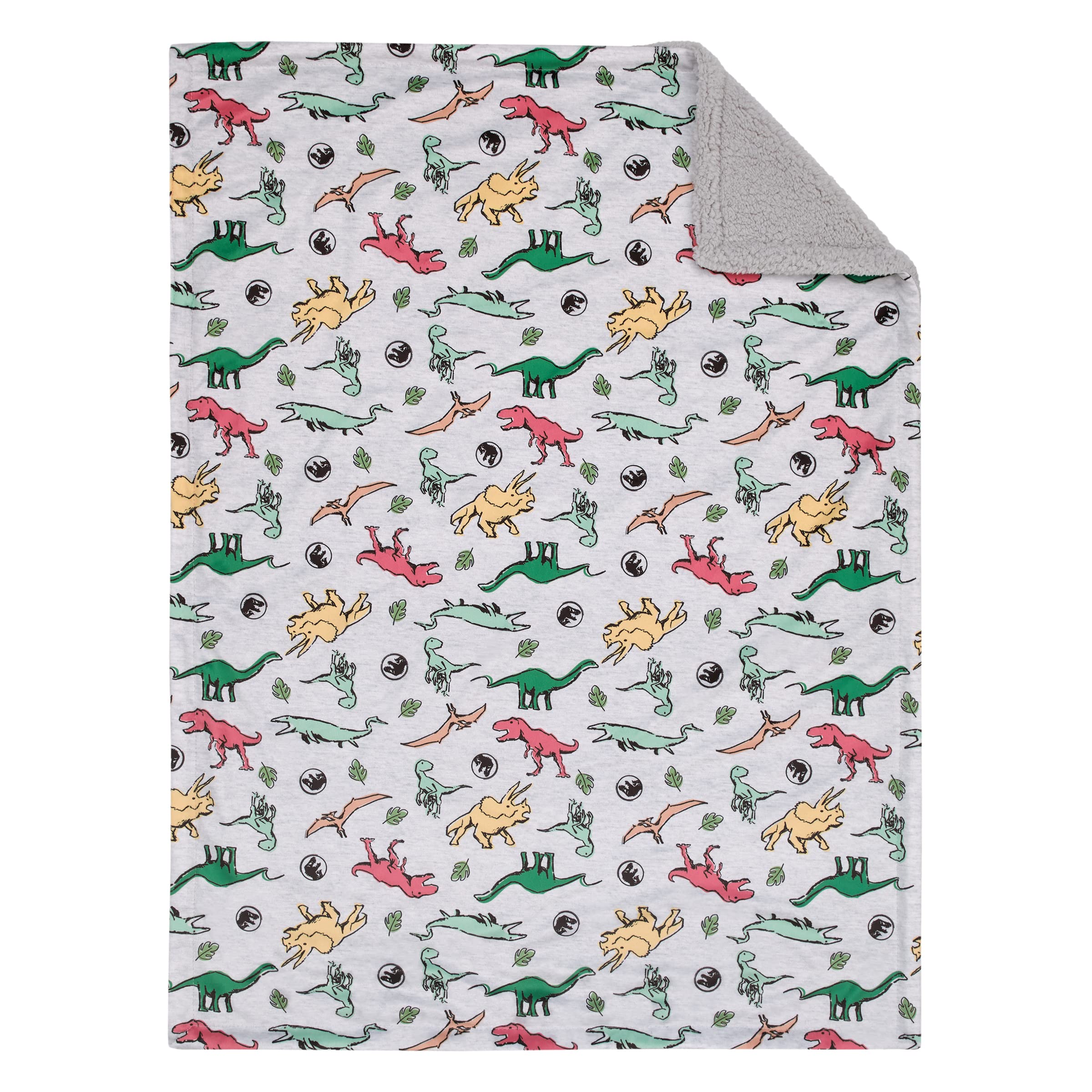 Foto 3 pulgar | Baby Blanket Nojo Bienvenido Al Universo Jurassic World - Venta Internacional.