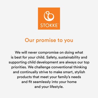 Foto 7 | Faldón De Cama Stokke Sleepi Mini Pehr V3 De Algodón Orgánico Suave, Gris - Venta Internacional.