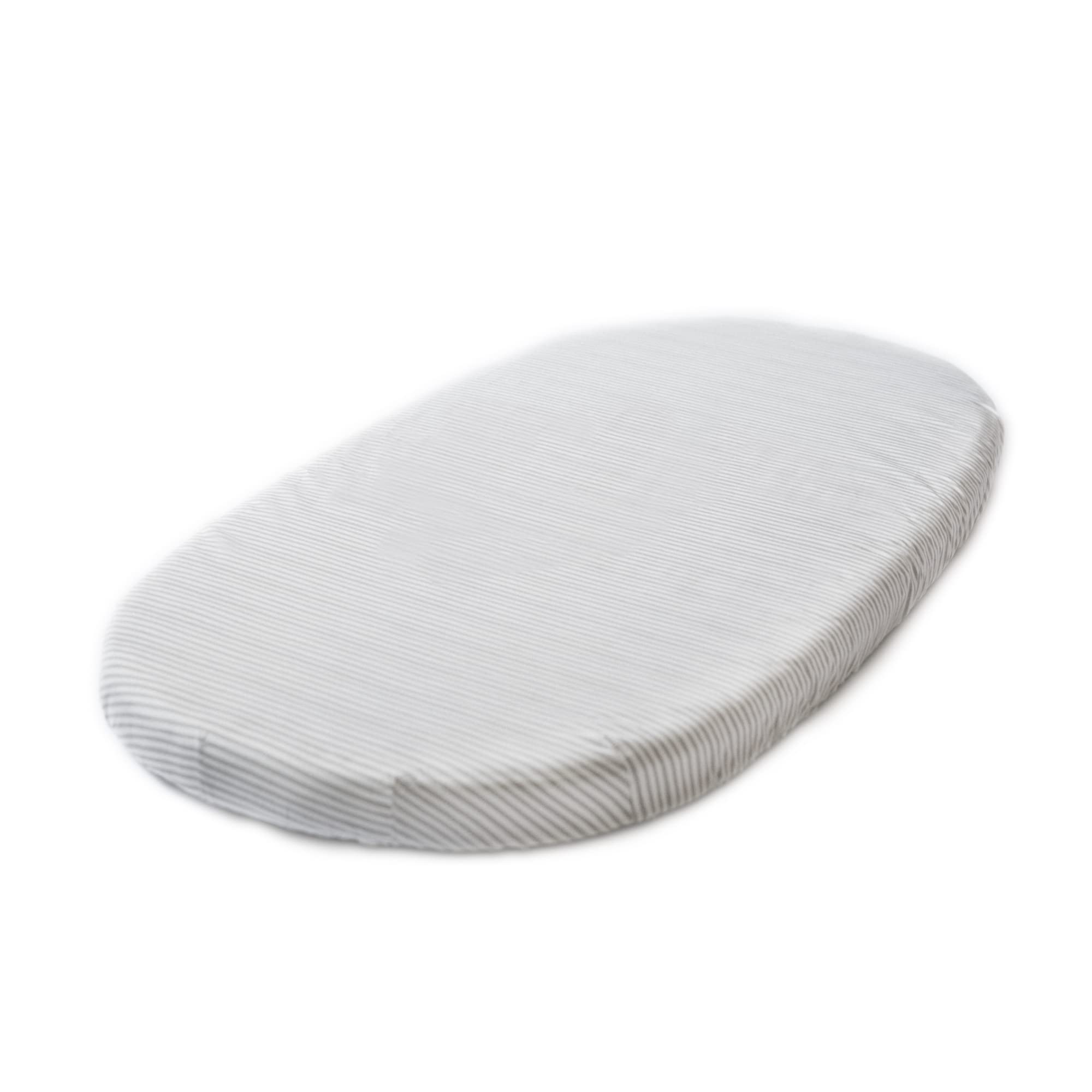 Foto 2 pulgar | Sábana Bajera Ajustable Stokke Sleepi Pehr Stripes Away Pebbles De Algodón - Venta Internacional.