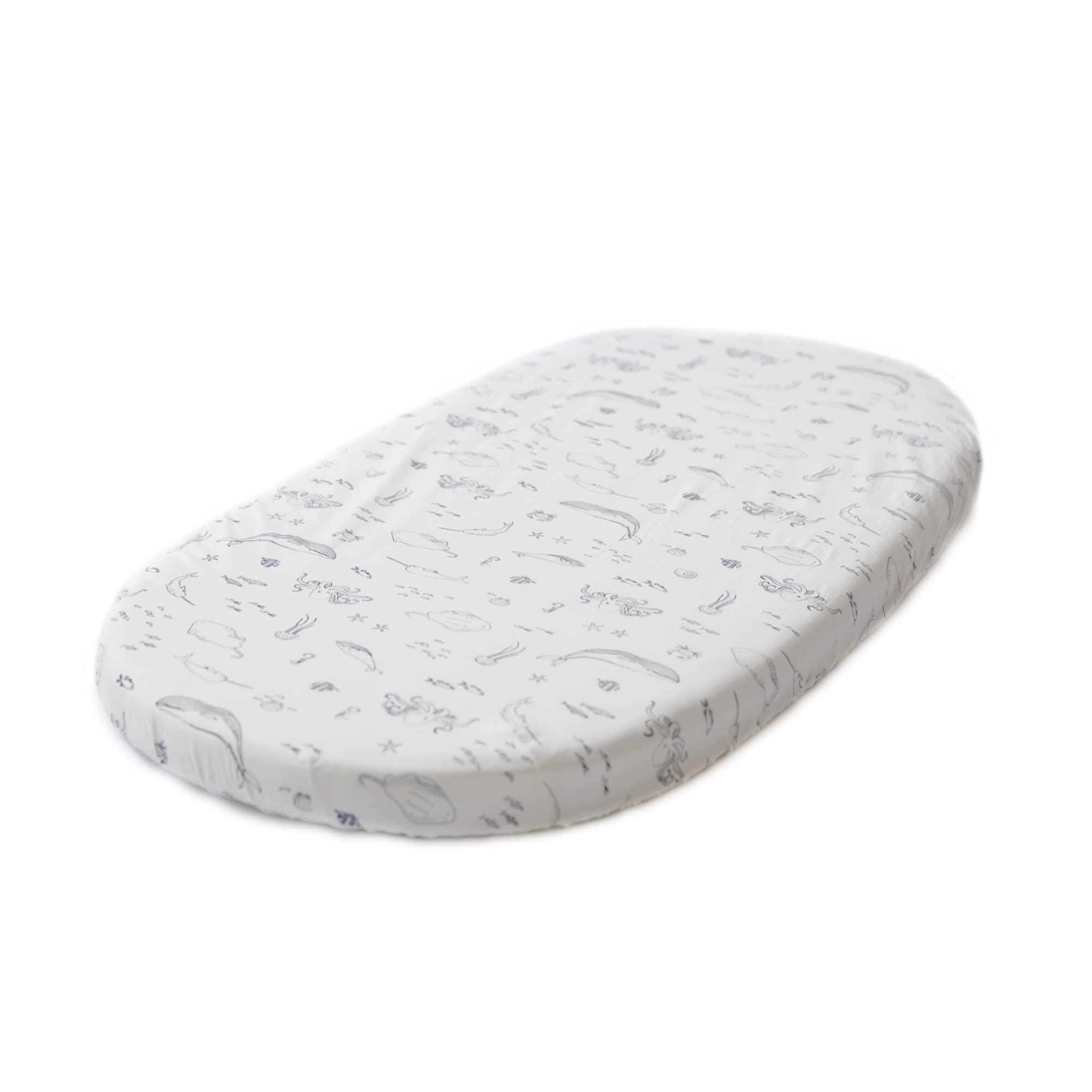 Foto 2 pulgar | Sábana Bajera Ajustable Stokke Sleepi De Pehr Life Aquatic, 100% Algodón - Venta Internacional.