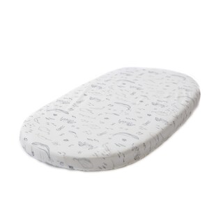 Foto 1 | Sábana Bajera Ajustable Stokke Sleepi De Pehr Life Aquatic, 100% Algodón - Venta Internacional.