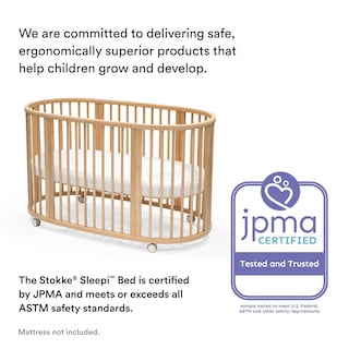 Foto 6 | Sábana Bajera Ajustable Stokke Sleepi De Pehr Life Aquatic, 100% Algodón - Venta Internacional.