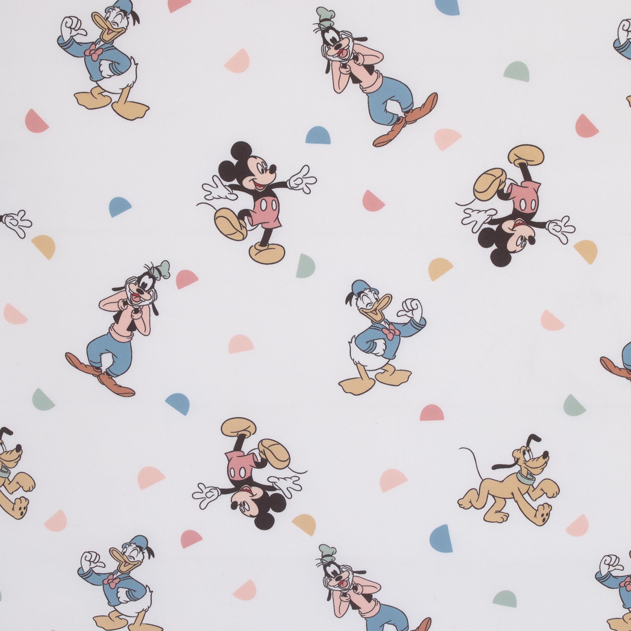 Foto 4 pulgar | Sábana Para Cuna Nojo Disney Mickey Mouse, Azul Claro, Supersuave - Venta Internacional.