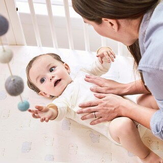 Foto 5 | Sábana Bajera Ajustable Stokke Sleepi Mini de Pehr Algodón Orgánico - Venta Internacional