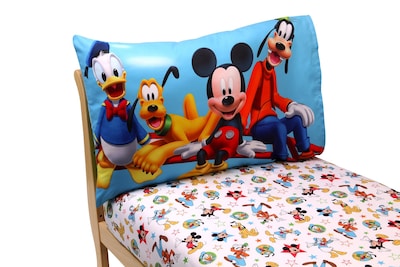 Foto 1 | Juego De Sábanas Disney Mickey Mouse Clubhouse Para Niños Pequeños - Venta Internacional.