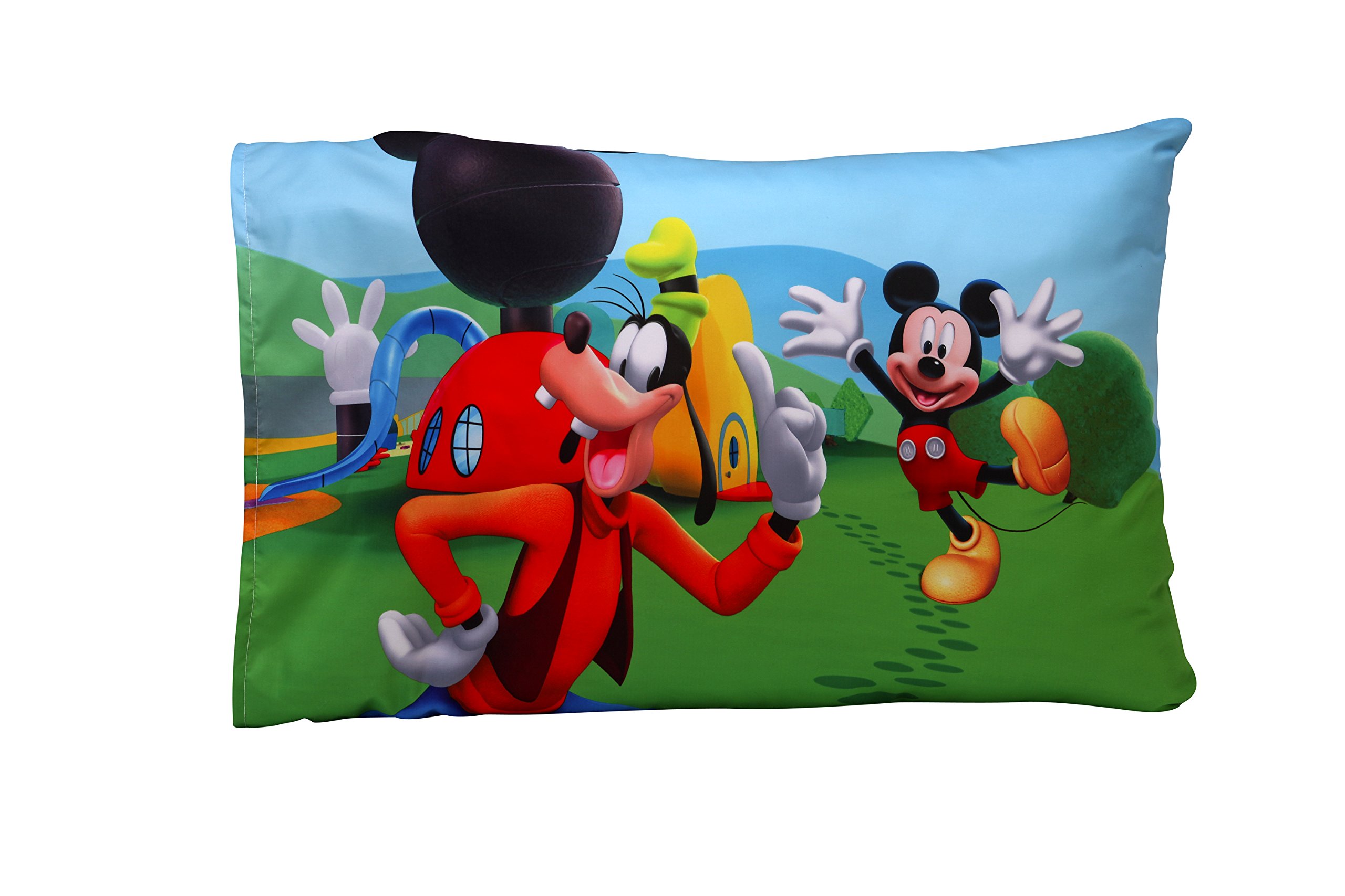 Foto 4 pulgar | Juego De Sábanas Disney Mickey Mouse Clubhouse Para Niños Pequeños - Venta Internacional.