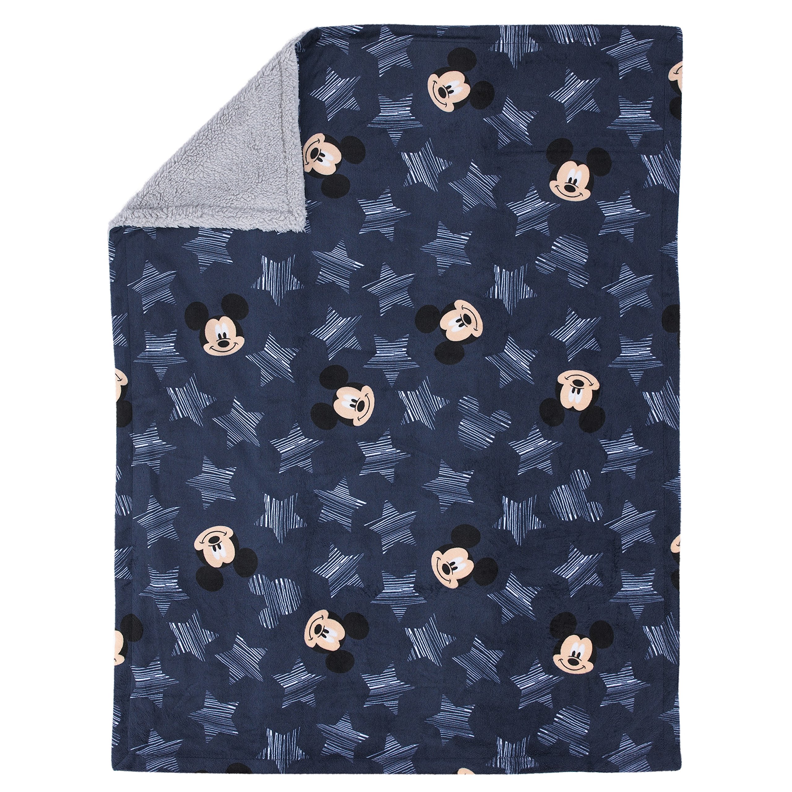 Foto 2 | Manta Para Bebé Disney Mickey Mouse Hello World Supersuave - Venta Internacional.