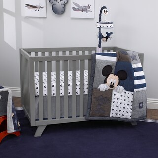 Foto 5 | Manta Para Bebé Disney Mickey Mouse Hello World Supersuave - Venta Internacional.