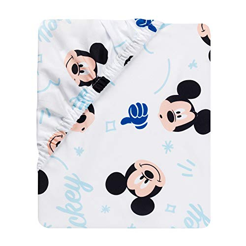 Foto 3 | Sábana Para Cuna Lambs & Ivy Disney Baby Forever Mickey Mouse - Venta Internacional.