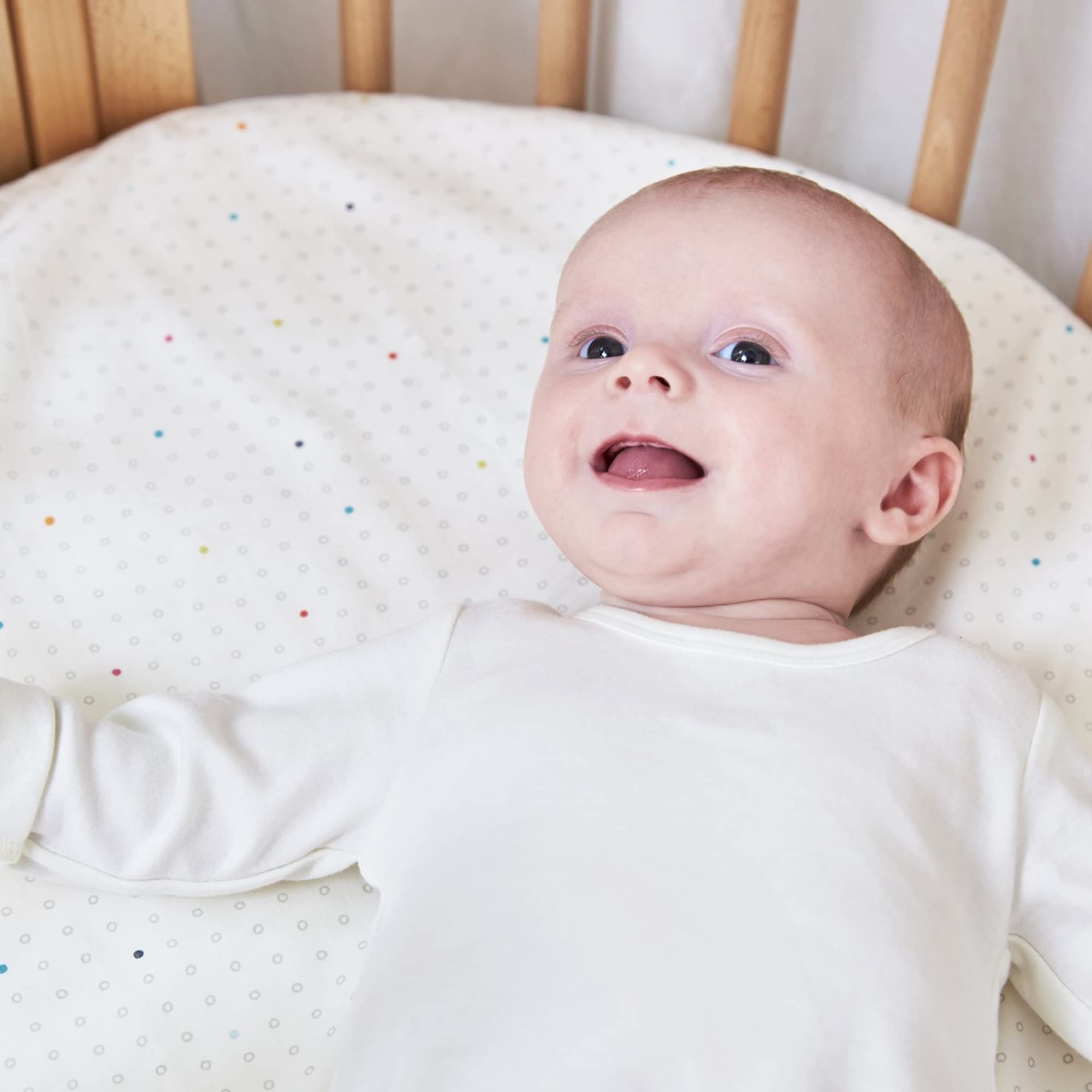 Foto 6 pulgar | Sábana Bajera Ajustable Stokke Sleepi Mini de Pehr Algodón Orgánico - Venta Internacional