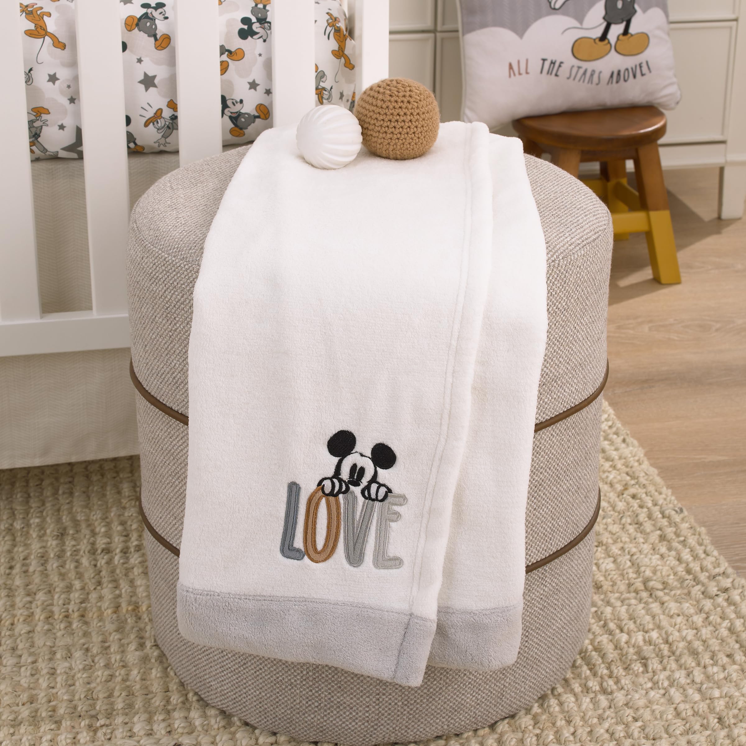 Foto 6 pulgar | Manta para Bebé NoJo Disney Mickey Mouse Love Mickey 30 x 40 Pulgadas - Venta Internacional