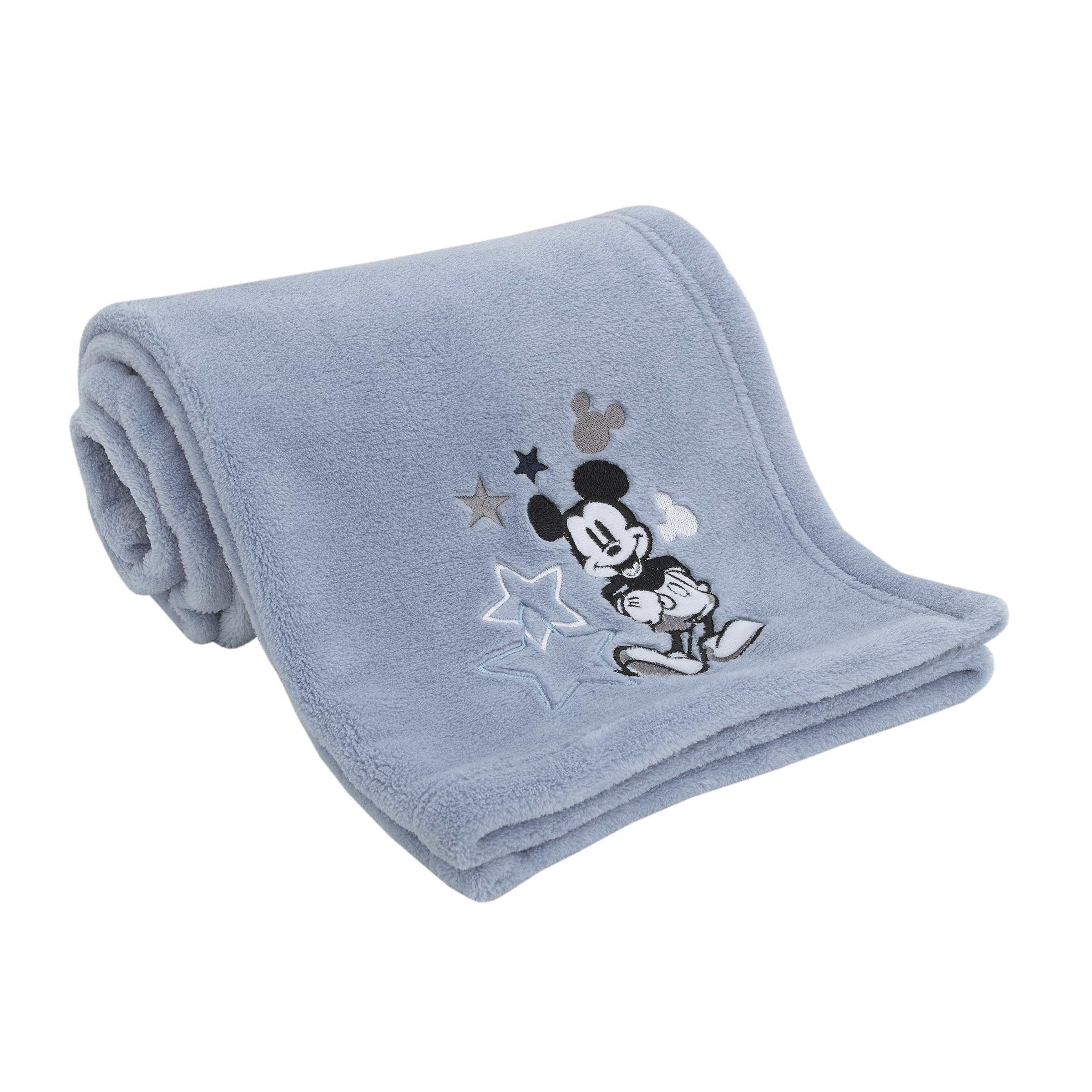 Manta Disney Mickey Mouse Timeless Mickey Baby Blue - Venta Internacional
