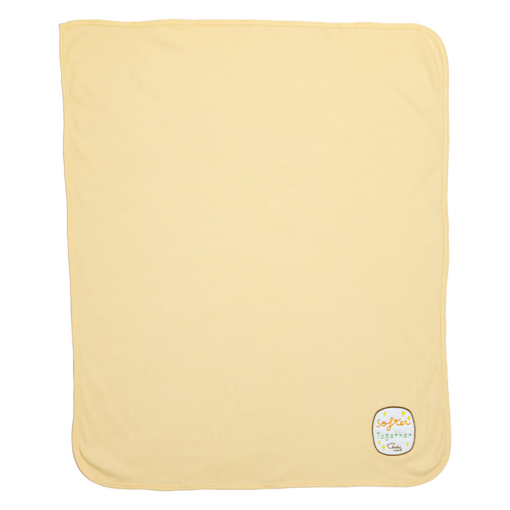 Foto 2 pulgar | Sábana Termal Baby Mink Bm306 Amarillo (100 X 80 Cm)
