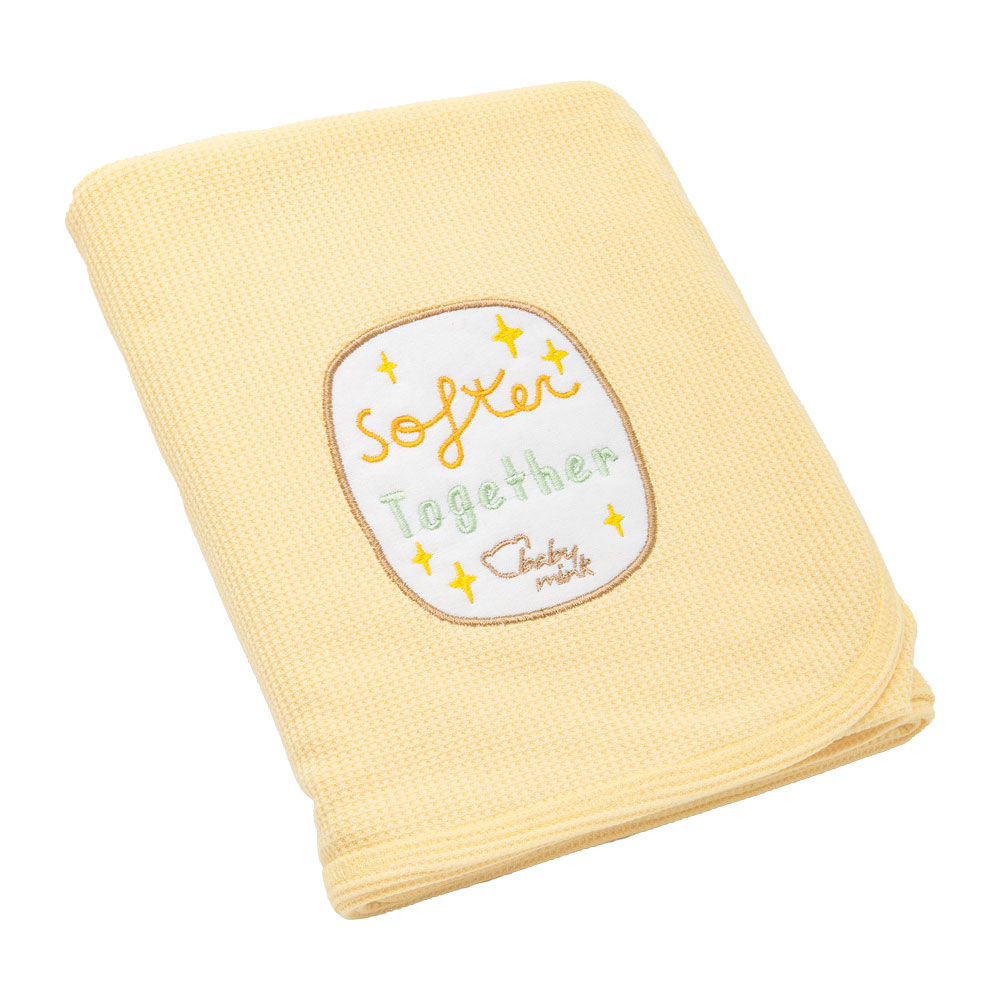 Foto 4 pulgar | Sábana Termal Baby Mink Bm306 Amarillo (100 X 80 Cm)