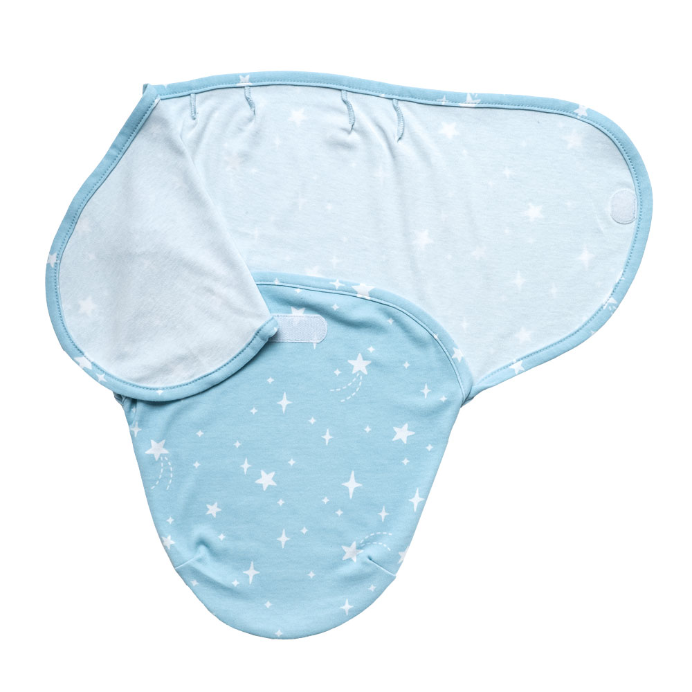 Foto 2 | Frazada Para Envolver Baby Roll Baby Mink Bm301 Azul