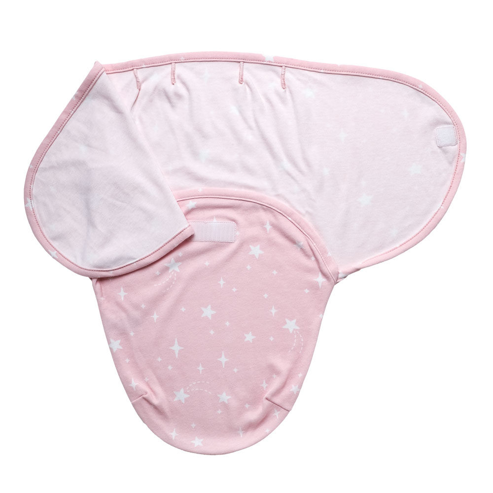 Foto 3 pulgar | Frazada Para Envolver Baby Roll Baby Mink Bm301 Rosa