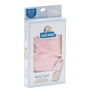 Foto 4 | Frazada Para Envolver Baby Roll Baby Mink Bm301 Rosa