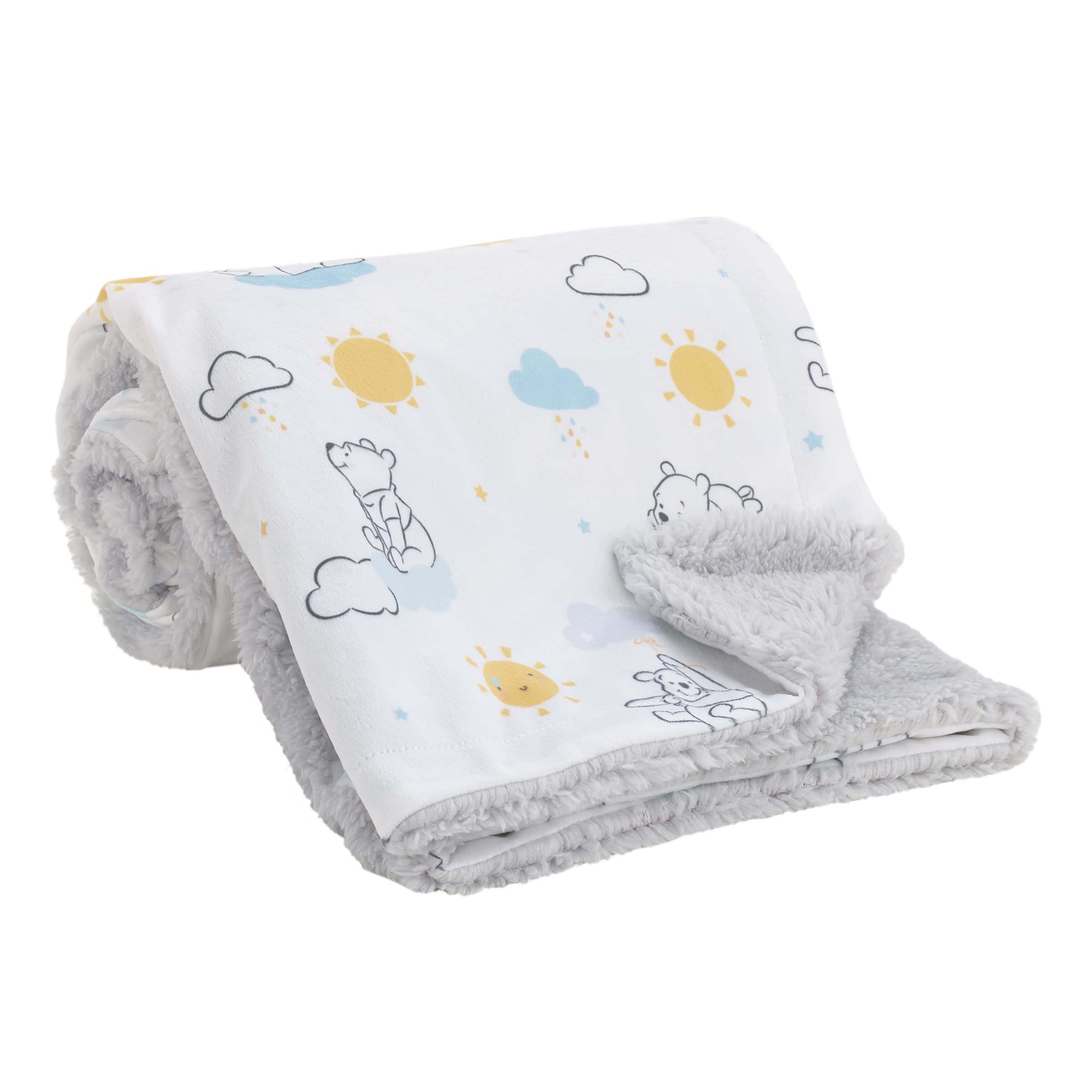 Manta Para Bebé Disney Winnie The Pooh Sunshine Clouds 30 X 40 Cm - Venta Internacional.