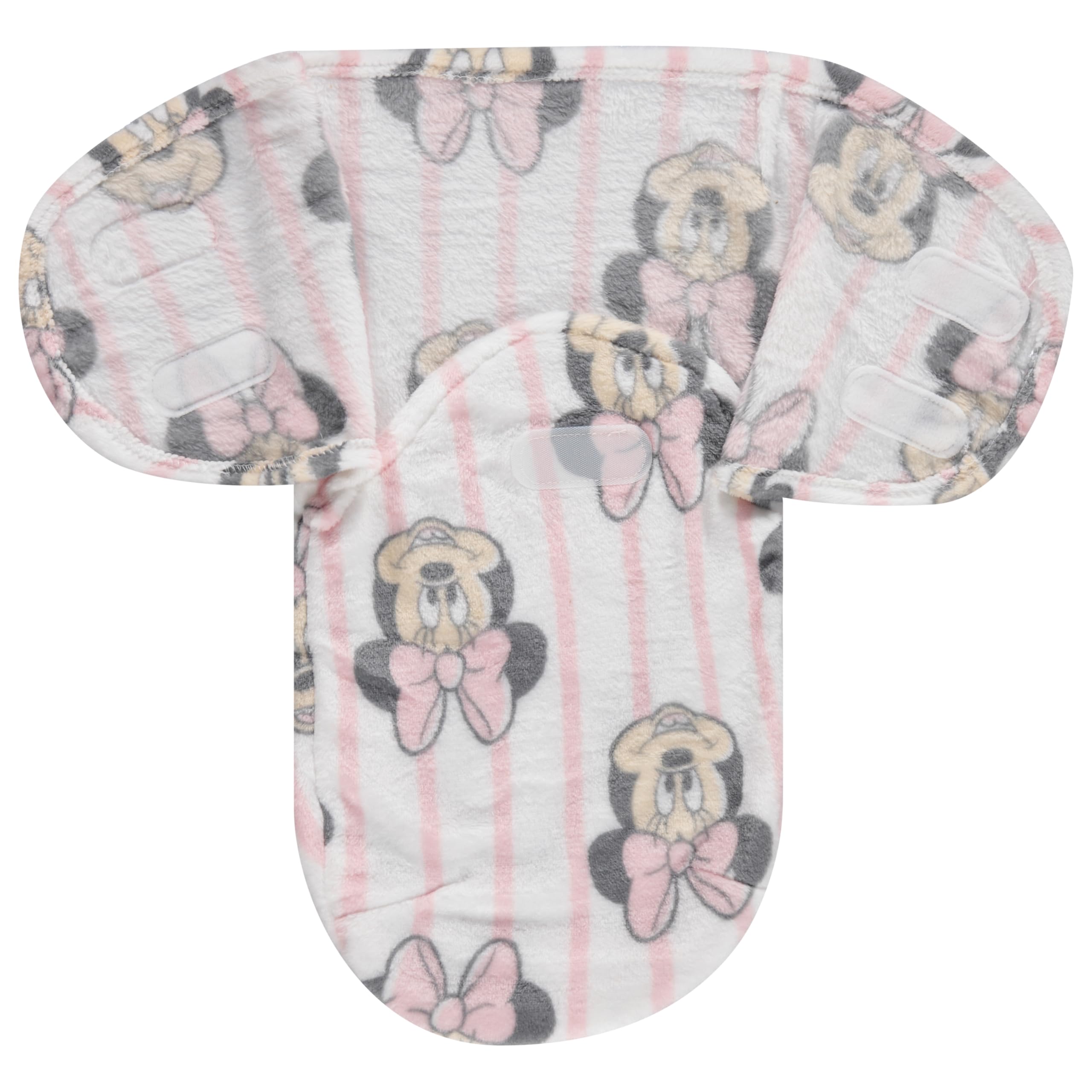 Foto 4 pulgar | Saco Para Pañales Para Bebés Disney Minnie Mouse A Rayas De Una Sola Capa - Venta Internacional.