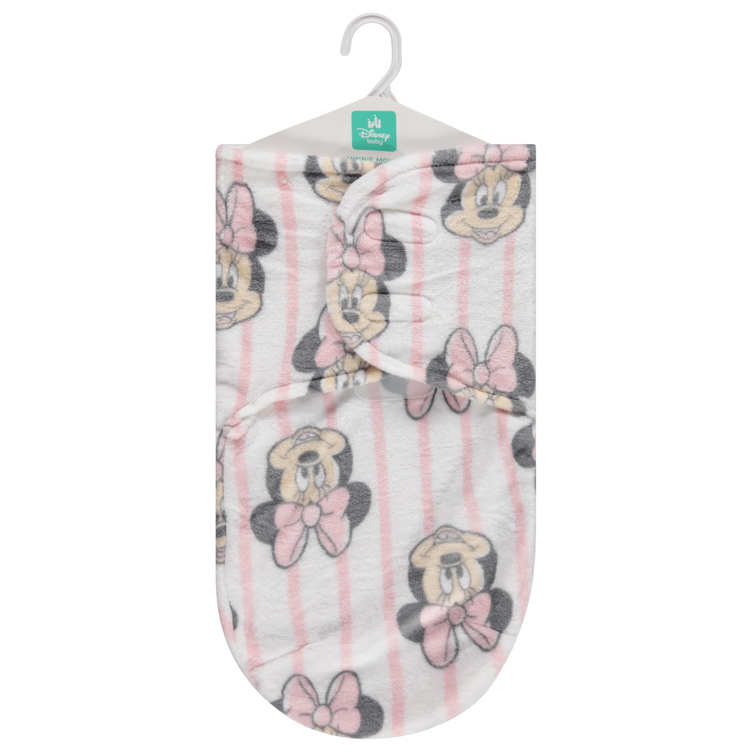 Foto 5 pulgar | Saco Para Pañales Para Bebés Disney Minnie Mouse A Rayas De Una Sola Capa - Venta Internacional.
