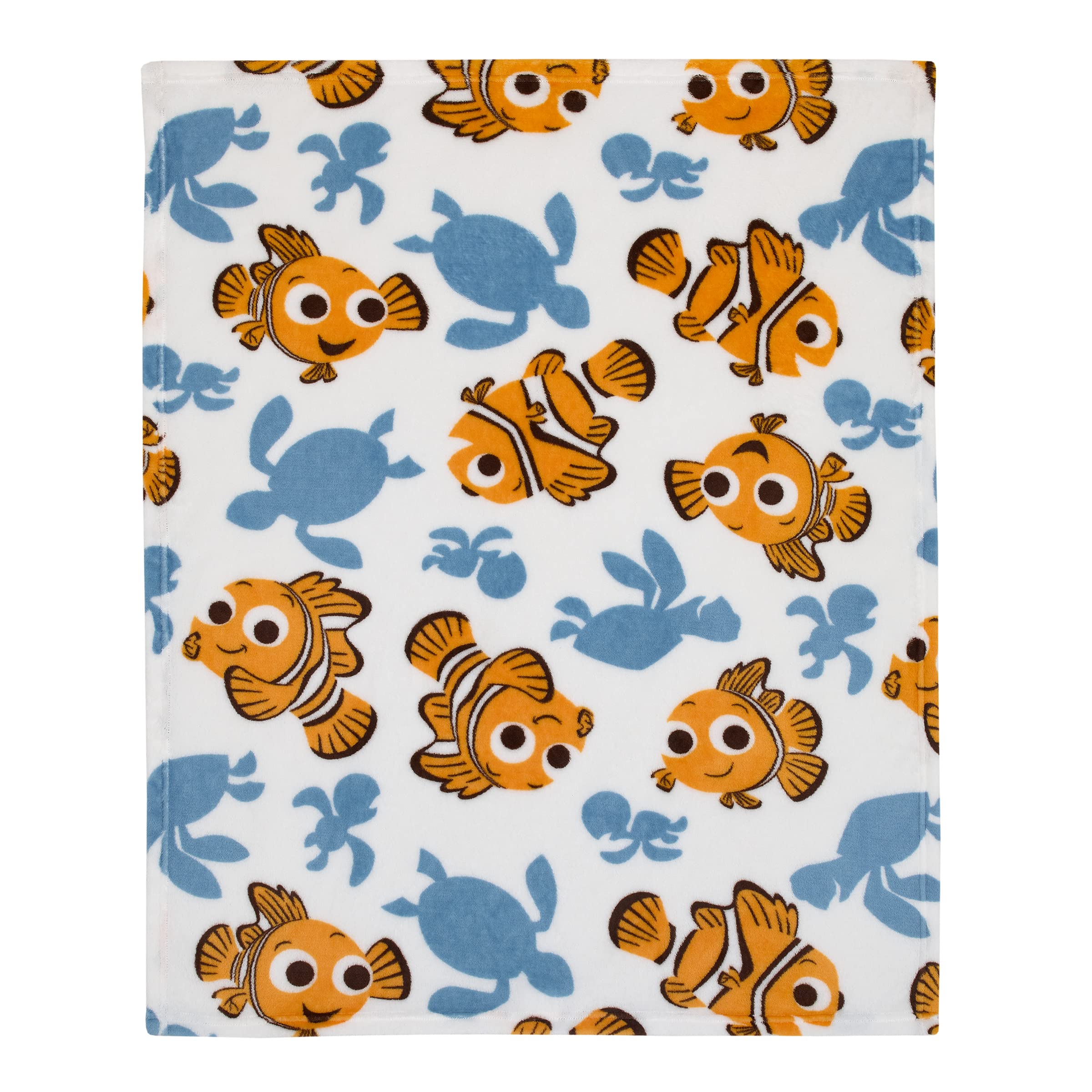Foto 3 pulgar | Manta Para Bebé Disney Finding Nemo Crush & Squirt Turtle Soft - Venta Internacional.