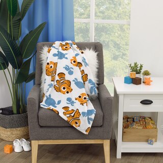 Foto 4 | Manta Para Bebé Disney Finding Nemo Crush & Squirt Turtle Soft - Venta Internacional.