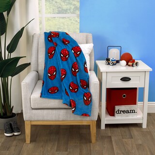 Foto 4 | Manta Para Bebé Disney Marvel Spiderman Supersuave De 75 X 100 Cm - Venta Internacional.