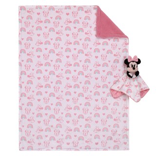 Foto 5 | Set De Mantas Para Bebés Disney Minnie Mouse Sherpa Super Soft - Venta Internacional.