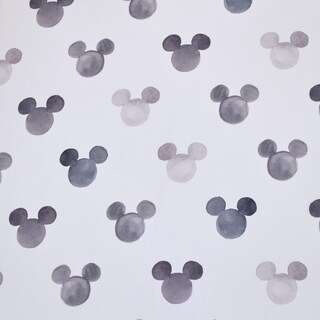 Foto 5 | Sábana Para Cuna Disney Mickey Mouse, Acuarela, Habitación Infantil, Poliéster - Venta Internacional.