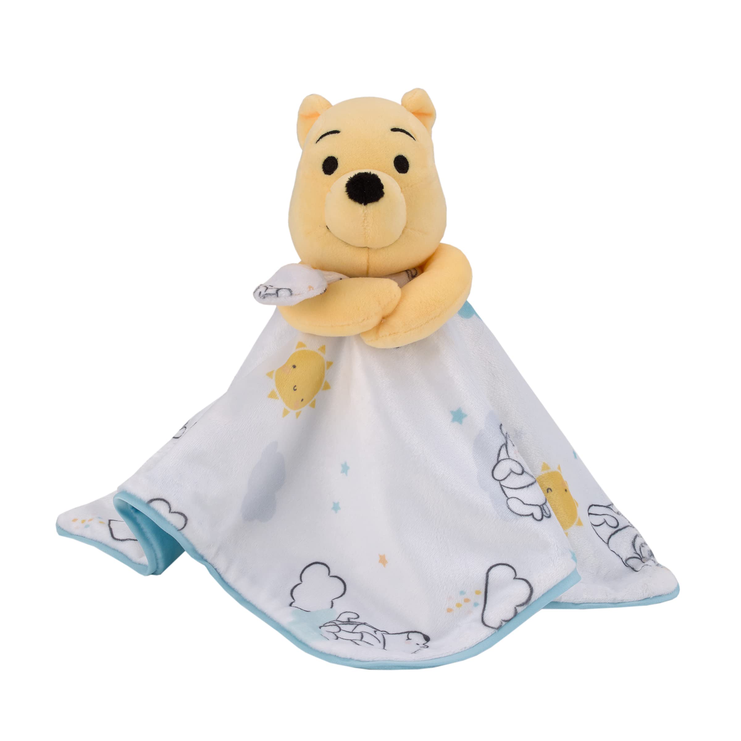 Foto 3 pulgar | Set De Mantas Disney Winnie The Pooh Sunshine And Clouds - Venta Internacional.