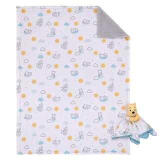 Foto 6 | Set De Mantas Disney Winnie The Pooh Sunshine And Clouds - Venta Internacional.