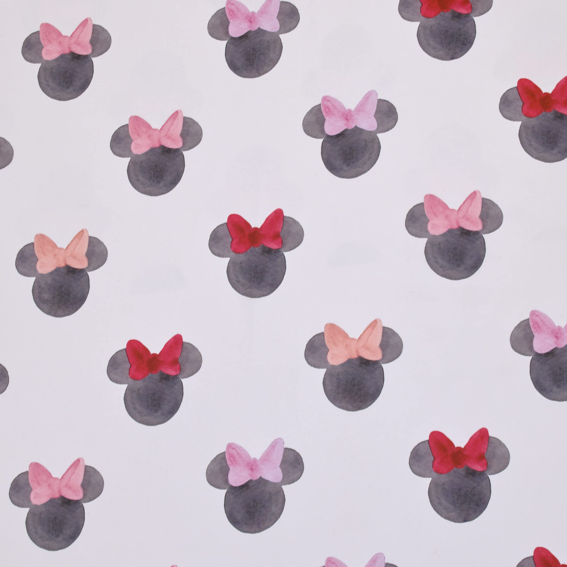 Foto 6 pulgar | Sábana Para Cuna Disney Minnie Mouse Con Acuarela Minnie Ears - Venta Internacional.