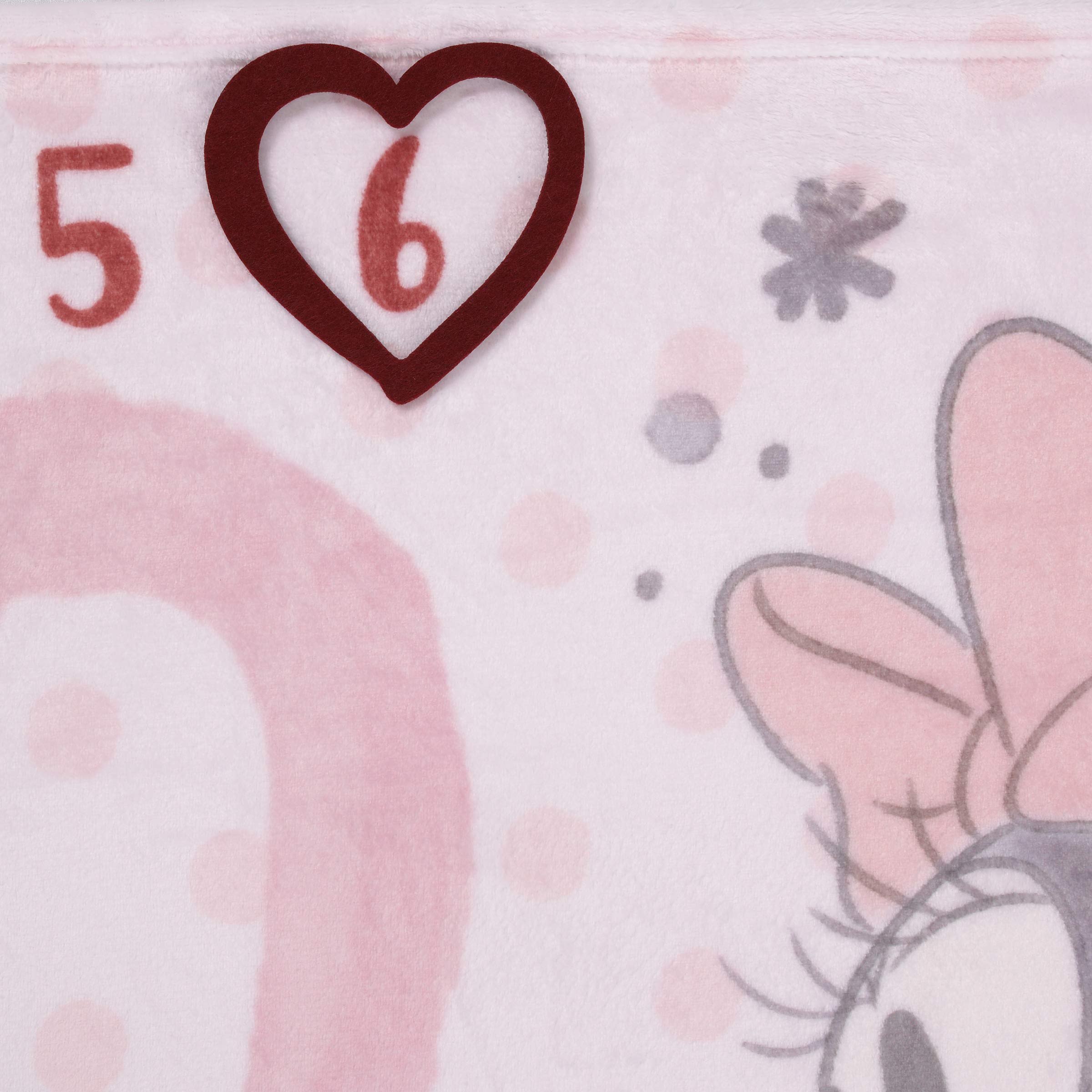 Foto 5 pulgar | Manta Para Bebé Disney Minnie Mouse Supersuave Milestone - Venta Internacional.