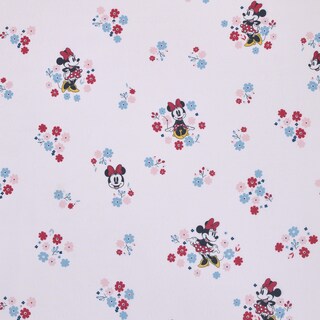 Foto 5 | Sábana Para Cuna Disney Minnie Mouse Small Town, Minicuna Con Estampado Floral - Venta Internacional.