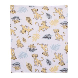 Foto 2 | Manta Para Bebé Disney Lion King Simba De Fibra Supersuave - Venta Internacional.