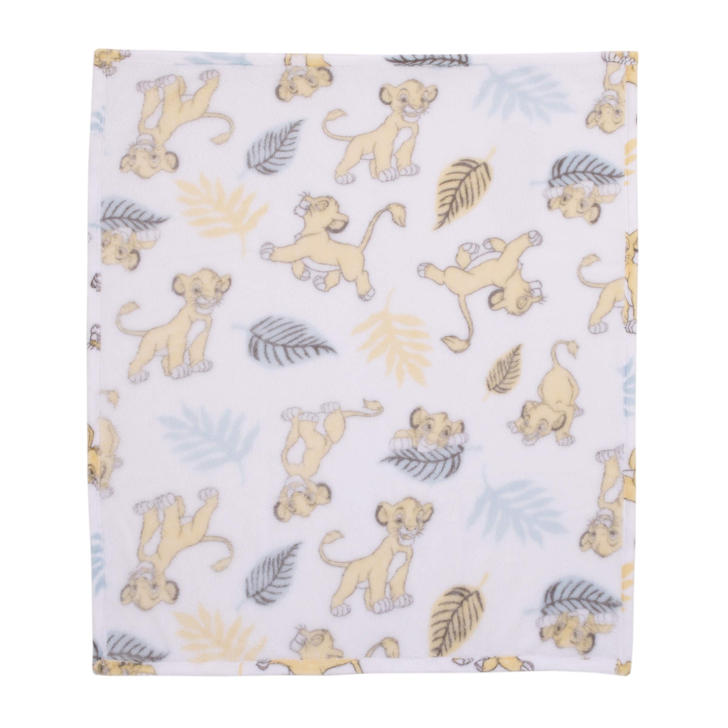 Foto 4 pulgar | Manta Para Bebé Disney Lion King Simba De Fibra Supersuave - Venta Internacional.