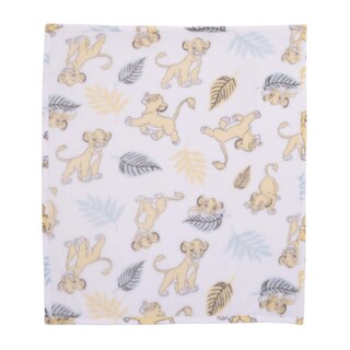 Foto 3 | Manta Para Bebé Disney Lion King Simba De Fibra Supersuave - Venta Internacional.