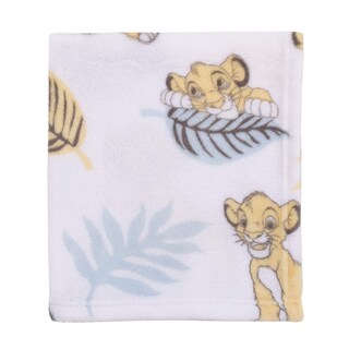 Foto 4 | Manta Para Bebé Disney Lion King Simba De Fibra Supersuave - Venta Internacional.