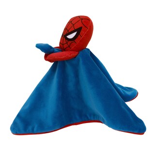 Foto 2 | Manta De Seguridad Para Bebé Disney Marvel Spiderman Azul/roja - Venta Internacional.