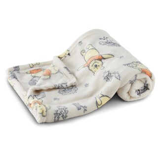 Foto 1 | Manta De Franela Para Bebé Disney Con Forro Polar Mickey Minnie Pooh Dumbo - Venta Internacional.