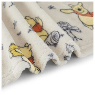 Foto 5 | Manta De Franela Para Bebé Disney Con Forro Polar Mickey Minnie Pooh Dumbo - Venta Internacional.