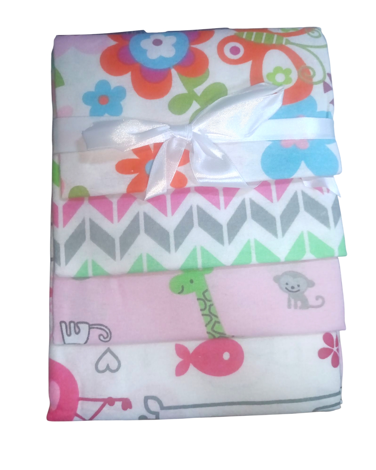 Foto 2 pulgar | Juego De 4 Sábanas Para Niña De Diferentes Diseños, De Algodón 100%.